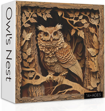 Pun puzzle 1000 di Owl's Nest Jigsaw 1000 pezzi